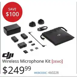 Vistek DJI Wireless Microphone Kit [DEMO] offer