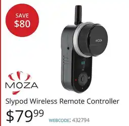 Vistek Moza Slypod Wireless Remote Controller offer