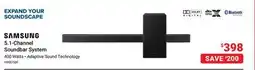 Visions Electronics Samsung 5.1-Channel Soundbar System offer