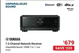 Visions Electronics Yamaha 7.2-Channel Network Receiver offer