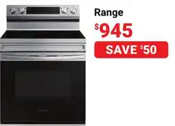 Visions Electronics Samsung 6.3 cu. ft. Freestanding Electric Range offer