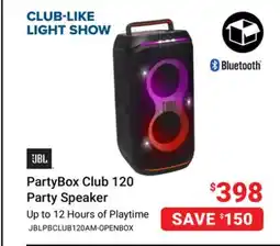 Visions Electronics PartyBox Club 120 Party Speaker offer