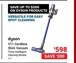 Visions Electronics Dyson V11 Cordless Stick Vacuum offer