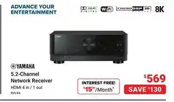 Visions Electronics 5.2-Channel Network Receiver offer