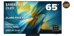 Visions Electronics SAMSUNG S95F 4K Smart TV 65 offer
