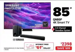 Visions Electronics SAMSUNG 85 Neo QLED 4K TV offer