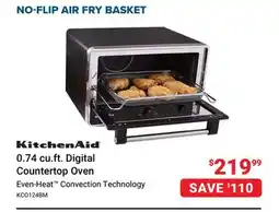 Visions Electronics KitchenAid 0.74 cu.ft. Digital Countertop Oven offer