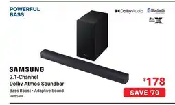 Visions Electronics Samsung 2.1-Channel Dolby Atmos Soundbar offer