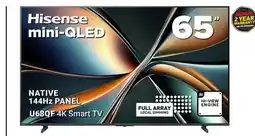Visions Electronics Hisense 65 U68QF 4K Smart TV offer