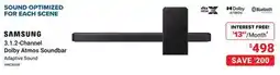 Visions Electronics SAMSUNG 3.1.2-Channel Dolby Atmos Soundbar offer