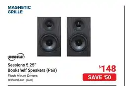 Visions Electronics Sessions 5.25 Bookshelf Speakers (Pair) offer