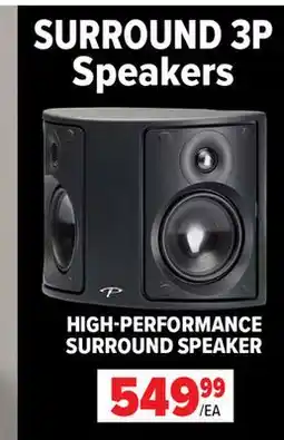 2001 Audio Video SURROUND 3P HIGH - PERFORMANCE SURROUND SPEAKER offer