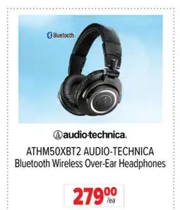 2001 Audio Video ATHM50XBT2 AUDIO-TECHNICA Bluetooth Wireless Over-Ear Headphones offer