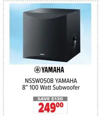 2001 Audio Video NSSW050B YAMAHA 8 100 Watt Subwoofer offer