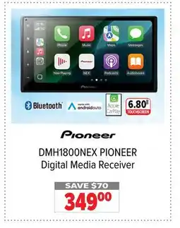 2001 Audio Video DMH1800NEX PIONEER Digital Media Receiver offer