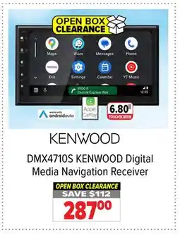 2001 Audio Video DMX4710S KENWOOD Digital Media Navigation Receiver offer