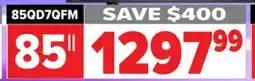 2001 Audio Video 85QD7QFM 85 QLED Mini-LED offer