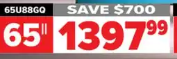 2001 Audio Video 65U88GQ 65 HISENSE U88QG Mini-LED Pro offer