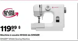 Michaels Machine à coudre M1000 de SINGER offer