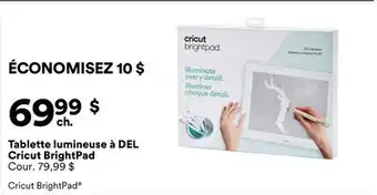 Michaels Tablette lumineuse à DEL Cricut BrightPad offer