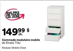 Michaels Commode modulaire mobile de Simply Tidy offer