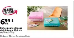 Michaels Boîtes pour collimage de 30,4 cm x 30,4 cm de Simply Tidy offer