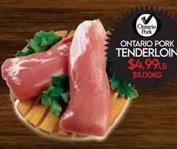 Fiesta Farms ONTARIO PORK TENDERLOIN offer