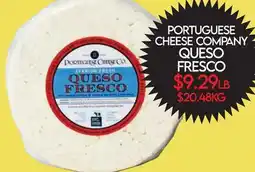 Fiesta Farms PORTUGUESE CHEESE COMPANY QUESO FRESCO offer
