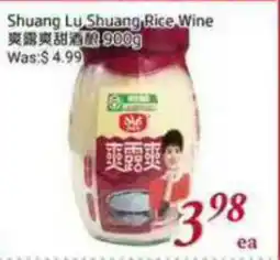 Tone Tai Supermarket Shuang Lu Shuang Rice Wine offer
