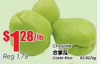 Terra Foodmart Chayote offer