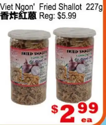 Yuan Ming Supermarket Viet Ngon' Fried Shallot offer