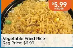 Blue Sky Supermarket Vegetable Fried Rice offer
