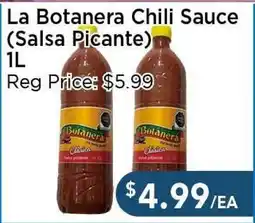 Blue Sky Supermarket La Botanera Chili Sauce (Salsa Picante) offer