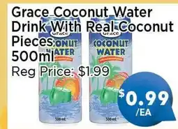 Blue Sky Supermarket Grace Coconut Water Drink With Real Coconut Pieces offer