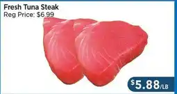 Blue Sky Supermarket Fresh Tuna Steak offer