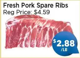 Blue Sky Supermarket Fresh Pork Spare Ribs offer