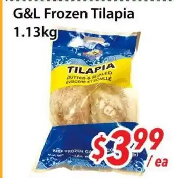 Bestco Food Mart G&L Frozen Tilapia offer