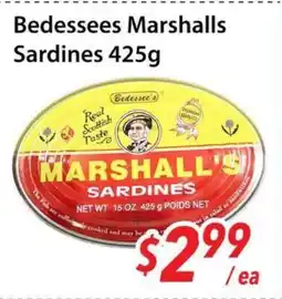 Bestco Food Mart Bedeses Marshalls Sardines offer