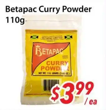 Bestco Food Mart Betapac Curry Powder offer