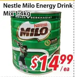 Bestco Food Mart Nestle Milo Energy Drink offer