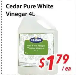 Bestco Food Mart Cedar Pure White Vinegar offer