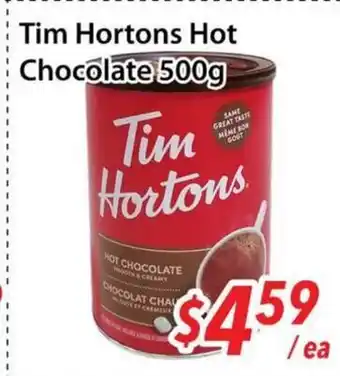 Bestco Food Mart Tim Hortons Hot Chocolate offer