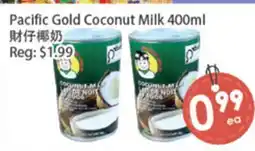 Fresh Palace Supermarket Pacific Gold Coconut Milk offer