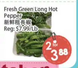 Fresh Palace Supermarket Fresh Green Long Hot Pepper offer