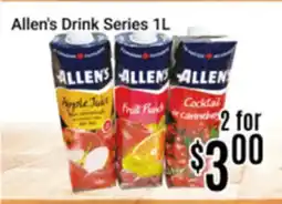 Nations Fresh Foods Allen's Drink Series offer