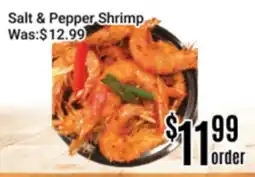 Nations Fresh Foods Salt & Pepper Shrimp offer