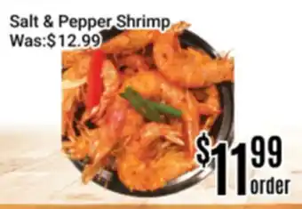 Nations Fresh Foods Salt & Pepper Shrimp offer