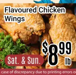 Nations Fresh Foods Flavoured Chicken Wings offer