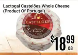Nations Fresh Foods Lactogal Castelões Whole Cheese (Product Of Portugal) offer