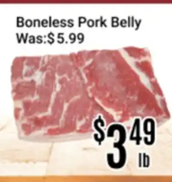 Nations Fresh Foods Boneless Pork Belly offer